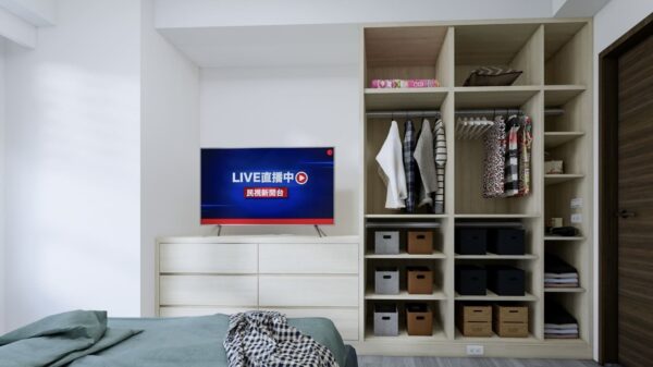 兩房一廳裝潢｜新成屋收納系統櫃設計｜臥房衣櫃衣櫥訂製