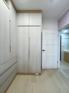 收納系統櫃設計｜室內裝潢 新成屋設計 木心板系統櫃訂製｜伊俐傢家居